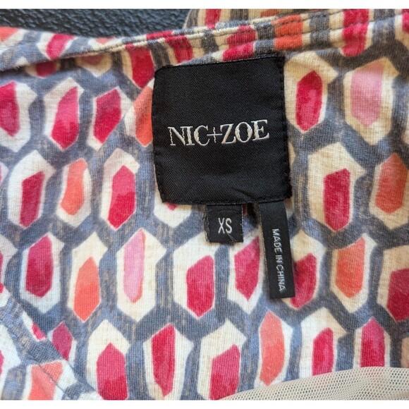 Nic+Zoe Bright Stone Twist Dress Sheath Lined Stretch Size XS - Picture 13 of 13